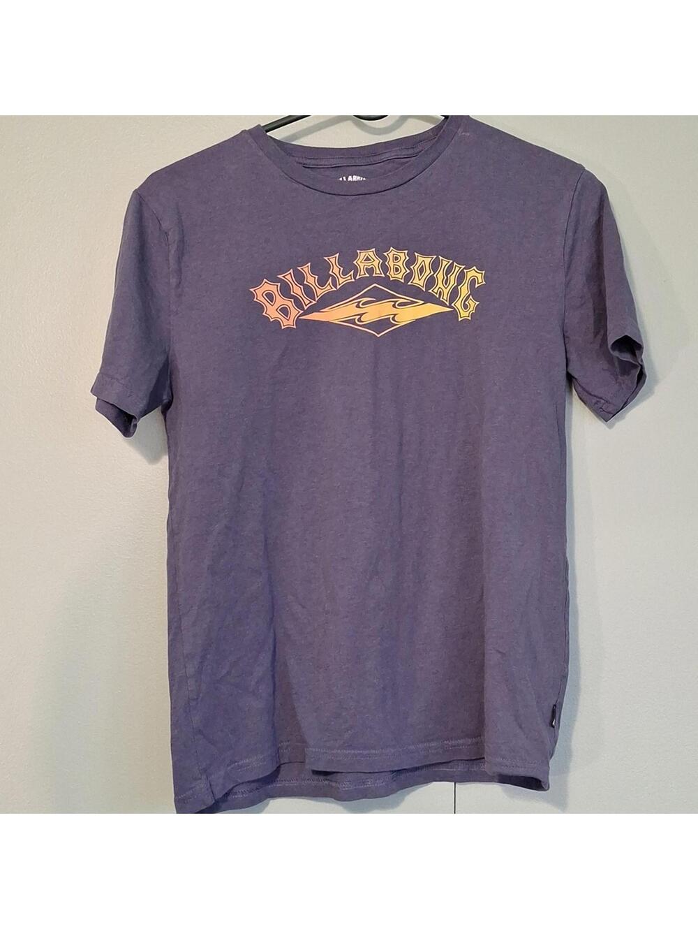 Y2k Billabong Blue Short Sleeve Shirt Size Large